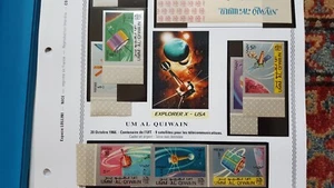 UMM AL QIWAIN–1966-100th anniversary of Telecom. Intern. Union - MNH IMPERFORATE - Picture 1 of 2