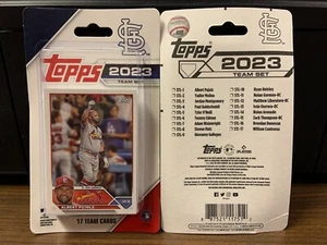 2023 TOPPS ST. LOUIS CARDINALS JUEGO DE EQUIPO PUJOLS MOLINA ARENADO MATZ EDMAN GORMAN - Imagen 1 de 1