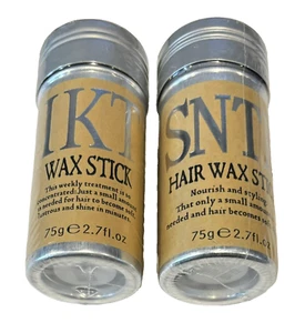 2 x Haarwachssticks für Haarstyling Glättung_Glanz_Neu & Versiegelt 2 x 75g - Bild 1 von 3