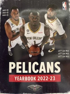 2022 - 2023 NEW ORLEANS PELICANS BASKETBALL YEARBOOK NBA FINALS CHAMPIONS - Picture 1 of 1