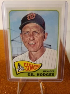 1965 Topps Baseball # 99 Gil Hodges MGR 🌟 ⭐ 🌠 - Picture 1 of 2