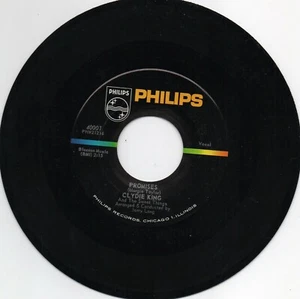 Clydie King The Boys In My Life Promises 7" Stock 45rpm Pop Rock R&B/Soul 1962 - Picture 1 of 2