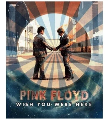 Nueva manta de regalo Galaxy Wish You Were Here Pink Floyd Tie Dye de felpa gruesa Foto 1 de 3