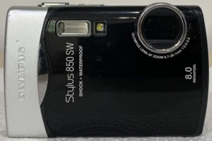 Olympus Stylus 850 SW 8.0MP Digitalkamera (schwarz) - KEIN BILD, BITTE LESEN! - Bild 1 von 14