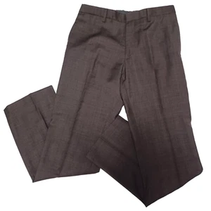 Banana Republic Dress Pants Mens 32/32 Classic Fit Brown Wool - Picture 1 of 15