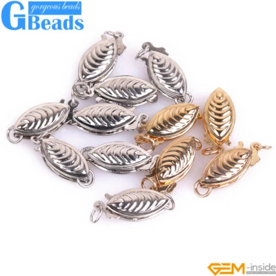Gold Filled Pearl Fish Necklace Clasps Jewelry Making Connector Assorted Clasps - Image 1 of 4