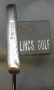 Spalding Cash-In Putter 91cm Playing Length Steel Shaft Iguana Golf Grip - Picture 1 of 11