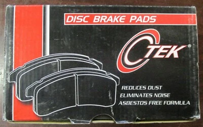 BRAND NEW CTEK FRONT BRAKE PADS 102.02230 / D223 FITS 82-83 HONDA ACCORD - Image 1 of 2