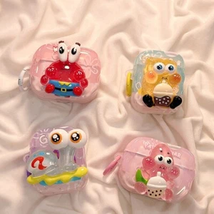 Apple Earphone Shell Cute Cartoon Baby AirPods1/2/3/4 Case Shockproof Cover TPU - Zdjęcie 1 z 9