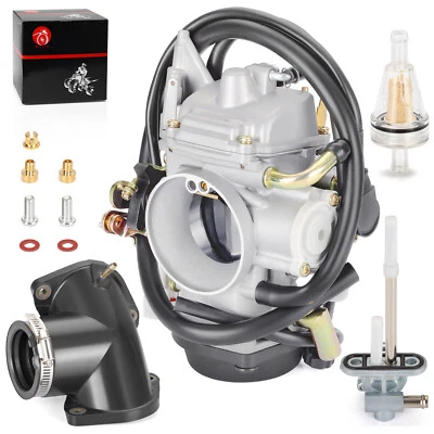 XV1600 Road Star para carburador Yamaha + colector de admisión + válvula de combustible Petcock Foto 1 de 4