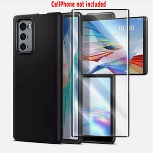 Funda rígida protectora de pantalla de calidad superior grado A+ para LG Wing 5G LM-F100V - Imagen 1 de 7