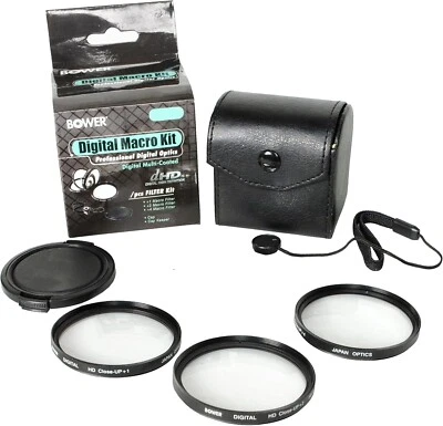 Bower 67mm Macro Close-up Lens Filter Kit For Canon  Nikon Sony Panasonic Pentax - Image 1 of 2
