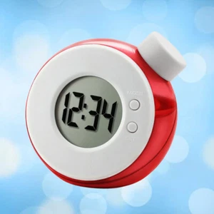 Water Energy Clock Baby Small Table Black Outdoor Wall Clocks Waterproof - Picture 1 of 11
