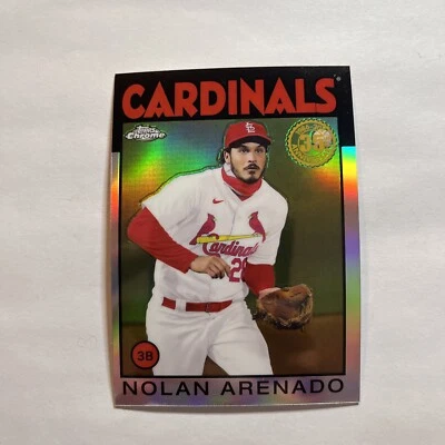 2021 Topps Chrome - 1986 Topps Baseball #86BC-5 Nolan Arenado - Image 1 of 2