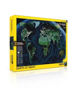 Earth at Night 1000 piece puzzle - Picture 1 of 1