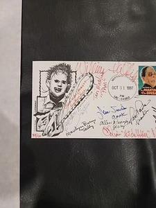 Texas Chainsaw Massacre Autographs - Picture 1 of 11