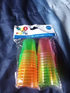 Neon Disposable Shot glasses(24 Pack) - Picture 1 of 2