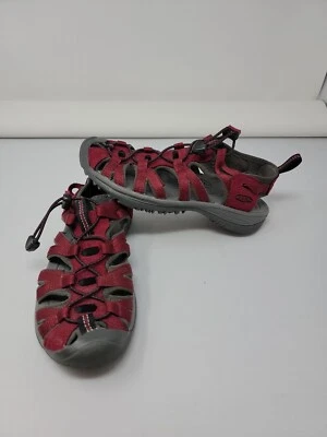 Sandalias ajustables antiolor con plantilla roja impermeable Keen para mujer EE. UU. 6 ~ UK 3.5  Foto 1 de 4