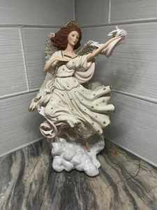 LENOX MILLENIUM MESSENGER ANGEL SCULTURA EDIZIONE LIMITATA (12") - Foto 1 di 9