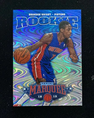 2012-13 Panini Marquee Swirlorama #164 Brandon Knight RC Rookie Pistons OC06 - Image 1 of 4