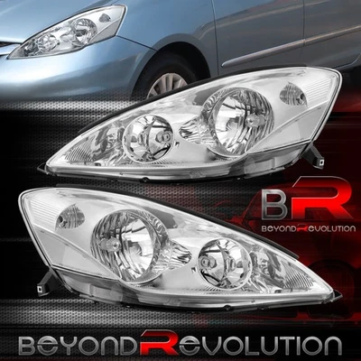 For 2006-2010 Sienna XL20 Halogen Chrome Clear Signal Head Light Bumper Lamp Set Foto 1 de 4