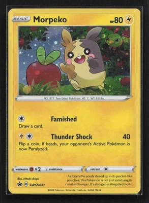 Morpeko Promo SWSH: Sword & Shield Promo Cards SWSH031 NM - Image 1 of 2