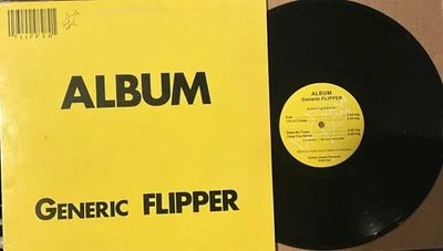 Flipper - Generic Flipper LP 1982 Subterranean Records – SUB 25 VG+/VG+ - Image 1 of 4