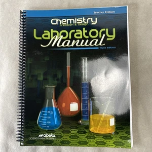 ABEKA Chemistry Precision & Design Laboratory Manual~Teacher Edition~Homeschool - Picture 1 of 5