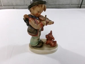 Goebel Hummel Puppy Love W Germany Boy With Violin Figurine - Picture 1 of 9