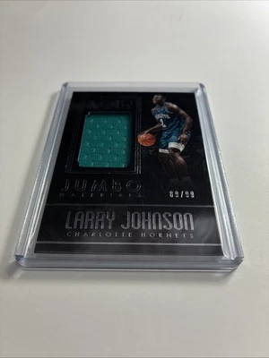 2016-17 Panini Noir Jumbo Materials Larry Johnson 89/99 #29 Foto 1 de 2