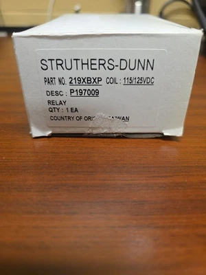 Struthers-Dunn 219XBXP Relay 115/125VDC - Image 1 of 2