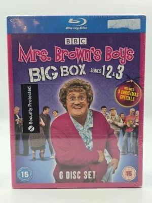 Mrs Brown's Boys Big Box (Region 2 Blu-Ray) (Sealed) - Image 1 of 2