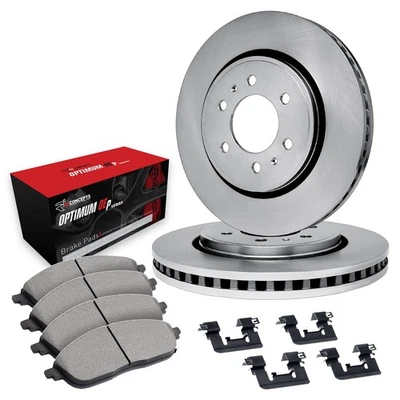 For AM General Hummer 92-01 R1 Concepts Front Brake Kit w Optimum Pads Foto 1 de 2