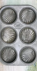 Home Country Bake Kitchen Tala French Madeline Cake Shell Tart Flan Mould Tin 6 - Picture 1 of 3