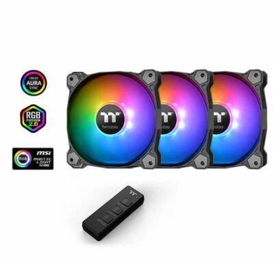 Thermaltake Pure 14 ARGB Sync Radiator 12V/5V Fan, CL-F080-PL14SW-A (3 Pack) - Image 1 of 3