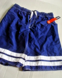 Boys Bathing Suit Blue Size L (10-12) UPF 50+ NEW - Picture 1 of 2