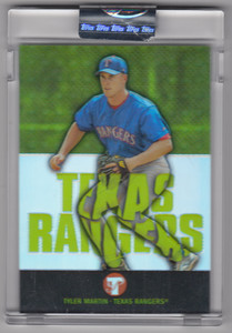 2003 TOPPS PRISTINE TYLER MARTIN /499 REFRACTOR CARD #150 ENCASED UNCIRCULATED