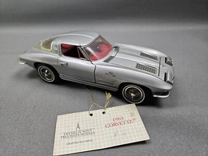 Franklin Mint 1963 Chevrolet Corvette Stingray Model Car Nice Condition - Picture 1 of 10