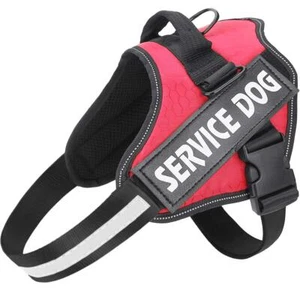 Service Dog Harness, No Pull Easy On and Off Pet Vest Harness, 3M Reflective ... - Picture 1 of 7