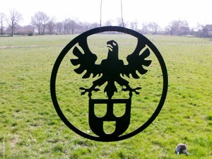 Pittore il segno della corporazione in acciaio 3mm da 40cm-90cm logo decorativo albero di maggio  - Foto 1 di 3