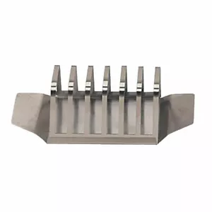 Olympia Toast Rack Made of Stainless Steel with 6 Slots 60(H)x 210(W)x 75(D)mm - Picture 1 of 1