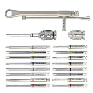 Universal Dental Implant Abutment Torque Wrench Ratchet Adapter Drivers DoWell