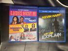 LOT OF 2 :Ladies Night In 3-Movie Collection + KEVIN HART LET ME EXPLAIN Blu-ray