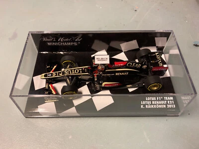 1/43 Minichamps Lotus F1 Team Renault E21 Kimi Raikkönen 2013 - Bild 1 von 2