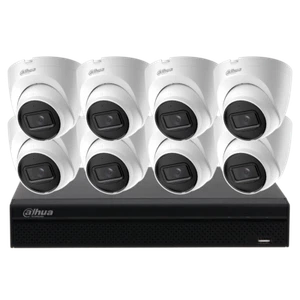 Dahua 4MP 8CH CCTV NVR System IR IPC-HDW2441T-S Mic POE 4K NVR2108HS-8P-4KS3 Lot - Picture 1 of 30