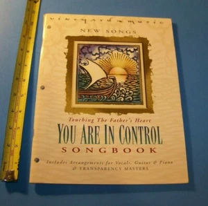 You Are In Control Songbook "Piano / Vocal / Guitar" Vineyard Music 1997 - Picture 1 of 5