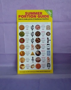 056. Sommerportionsführer Karte auf einen Blick Checkliste Gesunde Ernährung Leitfaden Diät-Tipp - Bild 1 von 2