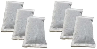 NISPIRA Activated Charcoal Odor Filter for Itouchless Trash Cans 8 Gallon & larger 6pk