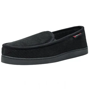 Alpine Swiss Wide Men’s Moccasin Slippers Steve | Memory Foam Slip-On House - Picture 1 of 23