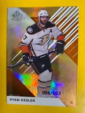 31351 	2016-17 SP Game Used Orange Rainbow Draft Year #31 Ryan Kesler #56/103